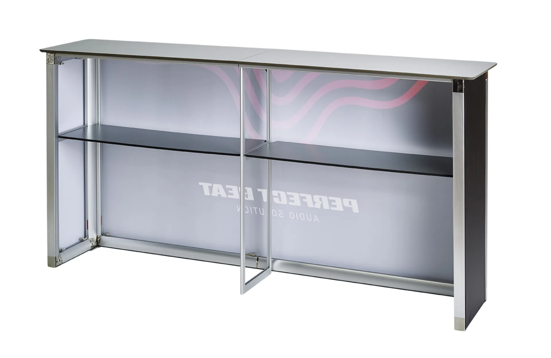 Expolinc Classic Frame Counter 2m back with graphics