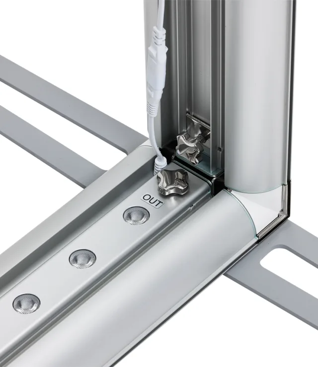 Expolinc Light Frame supporting feet